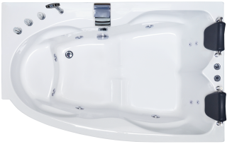 Гидромассажная ванна Royal Bath Shakespeare Comfort 170x110см правая белый RB652100CM-R